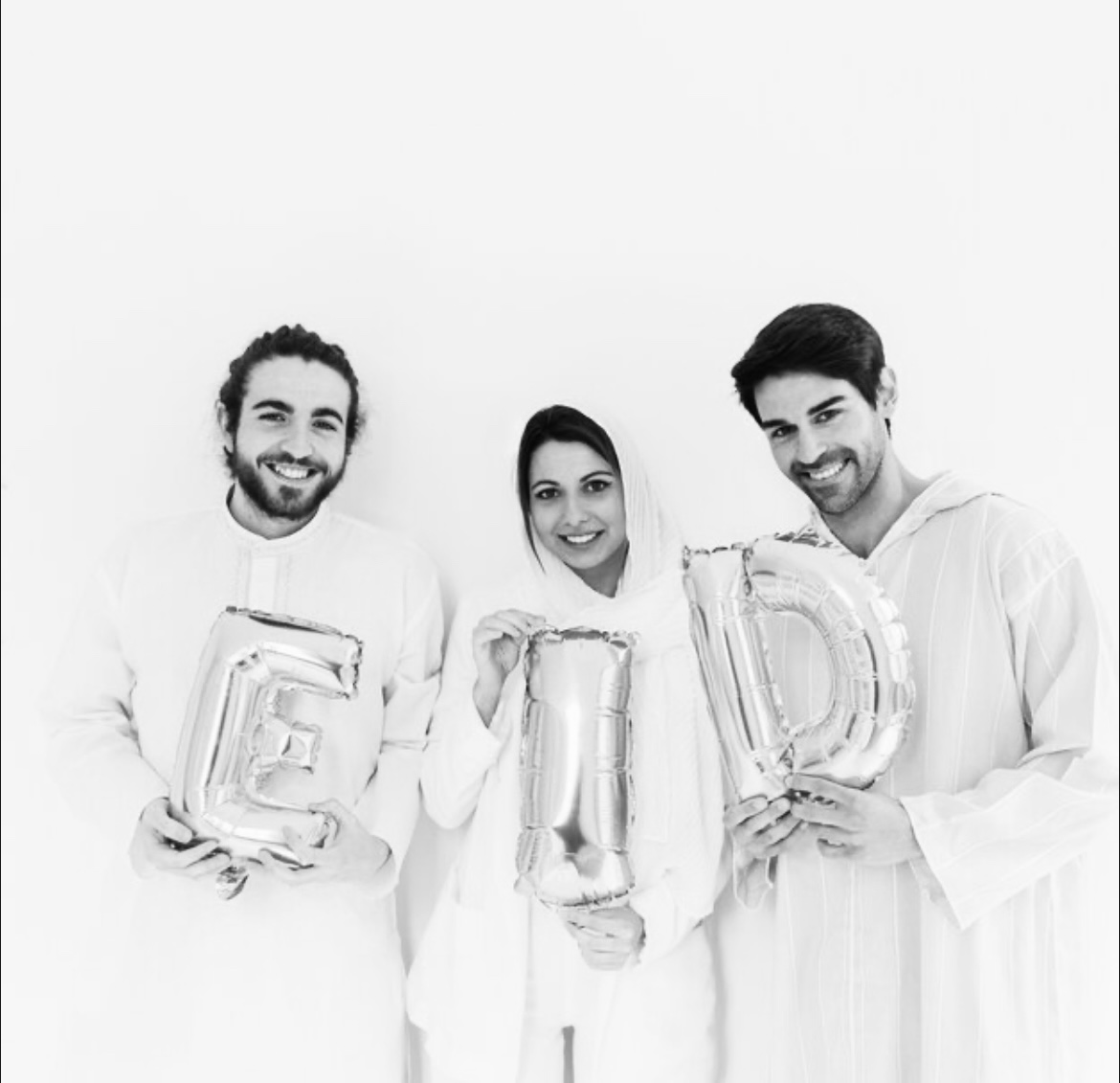 Graduation celebration with EID balloons